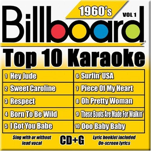 Billboard Top 10 Karaoke/Vol. 1-60's-Billboard Top 10 K@Karaoke@Incl. Cdg/10+10 Song