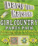 Party Tyme Karaoke Girl Country Party Pack Karaoke Incl Cdg 4 CD 32+32 Song 