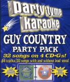 Party Tyme Karaoke Guy Country Party Pack Karaoke Incl Cdg 4 CD 32+32 Song 
