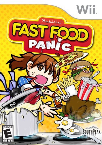 Wii Fast Food Panic 