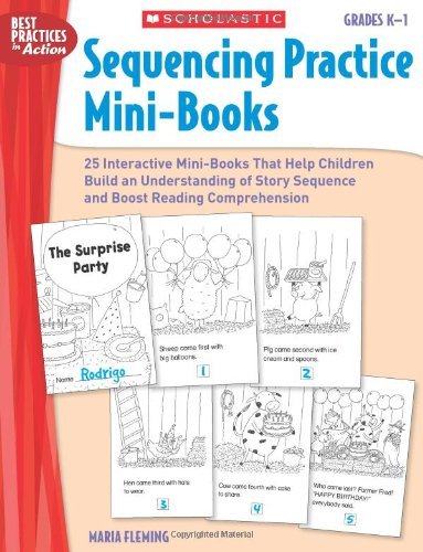 Maria Fleming Sequencing Practice Mini Books Grades K 1 