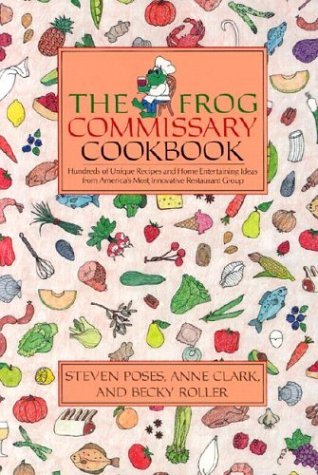 Steven Poses The Frog Commissary Cookbook 