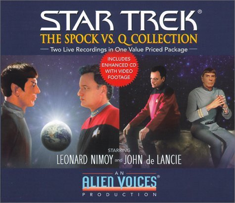 Alien Voices Spock Vs. Q Gift Set 