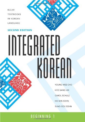 Young Mee Yu Cho Integrated Korean Beginning 1 Second Edition 0002 Edition; 