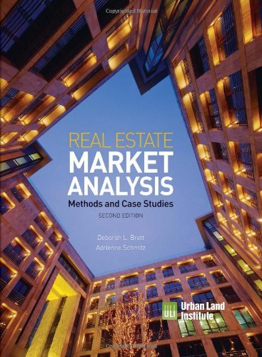 Deborah L. Brett Real Estate Market Analysis Methods And Case Studies 0002 Edition; 