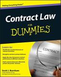 Scott J. Burnham Contract Law For Dummies 