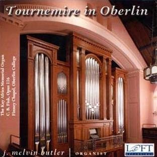 C. Tournemire/Tournemire In Oberlin@Butler*j. Melvin (Org)