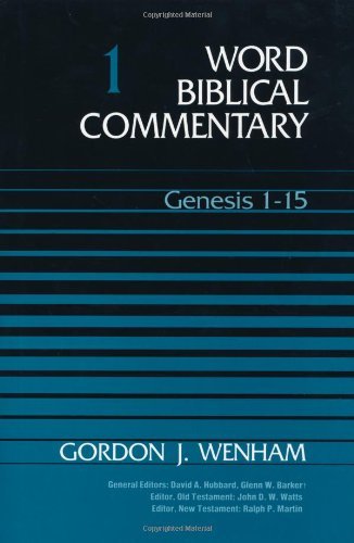 Gordon J. Wenham Genesis 1 15 