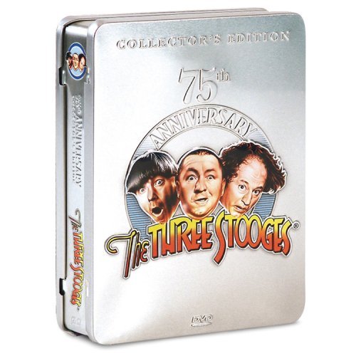 75th Anniversary Collection/Three Stooges@Clr/Bw/Collectable Tin/Incl. B@G/5 Dvd