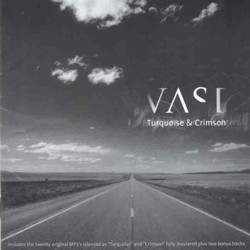 Vast Turquoise & Crimson 