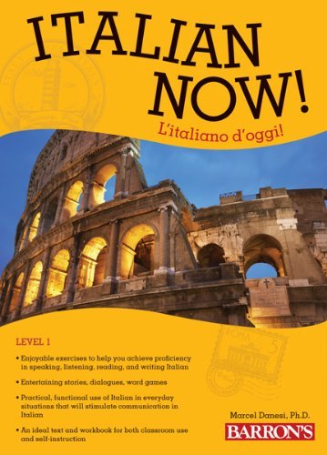 Marcel Danesi Italian Now! Level 1 L'italiano D'oggi! 0002 Edition; 