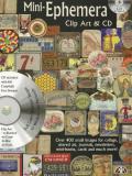 Beth Cote Mini Ephemera Clip Art & CD Over 400 Small Images For Collage Altered Art J 