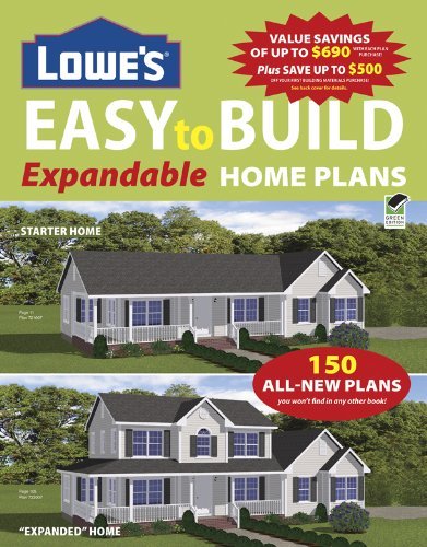 Creative Homeowner Lowe's Easy To Build Expandable Home Plans 