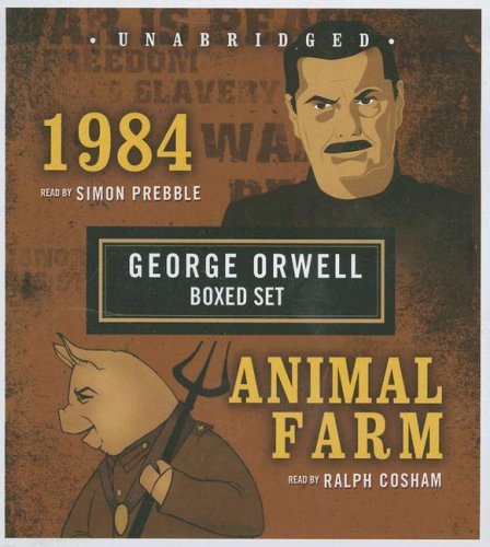 George Orwell 1984 Animal Farm George Orwell Boxed Set 