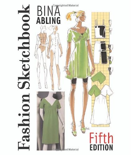 Bina Abling Fashion Sketchbook 0005 Edition; 