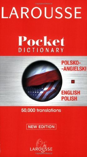 Larousse Bilingual Dictionaries Larousse Pocket Dictionary Larousse Slownik Kieszo Polish English English Polish Polsko Angielski 