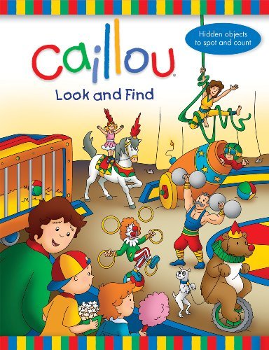 Anne Paradis Caillou Look And Find 