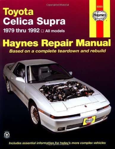 J. H. Haynes/Toyota Cellica Supra, 1979-1992@0002 EDITION;Revised
