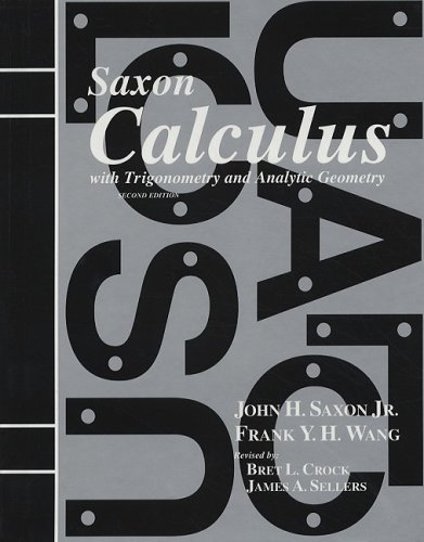 Saxon Student Edition 2002 0002 Edition; 