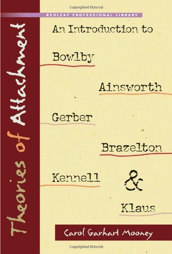 Carol Garhart Mooney Theories Of Attachment An Introduction To Bowlby Ainsworth Gerber Bra 