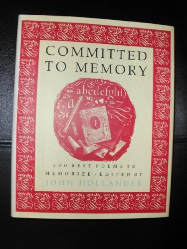 Eavan Boland Committed To Memory 100 Best Poems To Memorize 