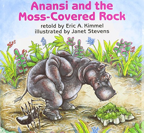 Eric A. Kimmel/Anansi and the Moss-Covered Rock (1 Hardcover/1 CD@HAR/COM