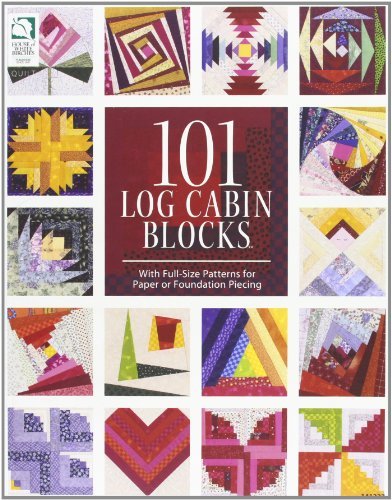 House Of White Birches 101 Log Cabin Blocks 
