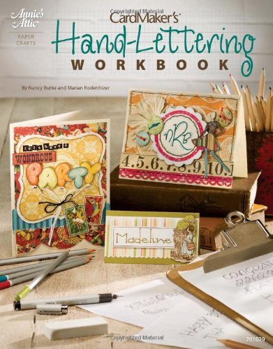 Nancy Burke Cardmaker's Hand Lettering Workbook 