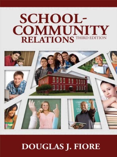 Douglas J. Fiore School Community Relations 0003 Edition;revised 
