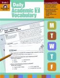 Evan Moor Educational Publishers Daily Academic Vocabulary Grade 3 [with Transpare Teacher 