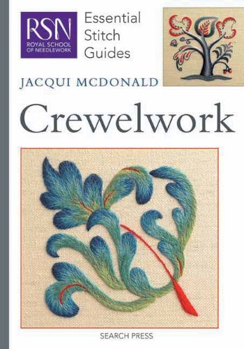 Jacqui Mcdonald Rsn Esg Crewelwork Essential Stitch Guides 
