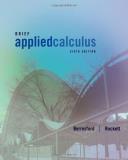 Geoffrey C. Berresford Applied Calculus Brief 0006 Edition; 