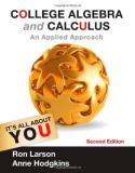 Ron Larson College Algebra And Calculus An Applied Approach 0002 Edition;revised 