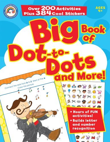 Small World Design Big Book Of Dot To Dots And More! [with 384 Sticke 