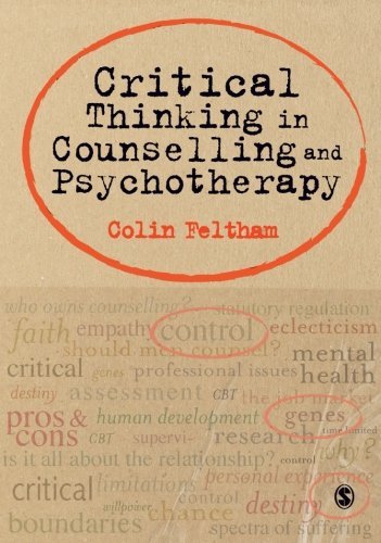 Critical Thinking In Counselling And Psychotherapy 