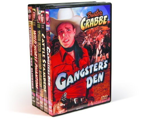Crabbe Western Feature Film/Crabbe,Buster@Bw@Nr/5 Dvd