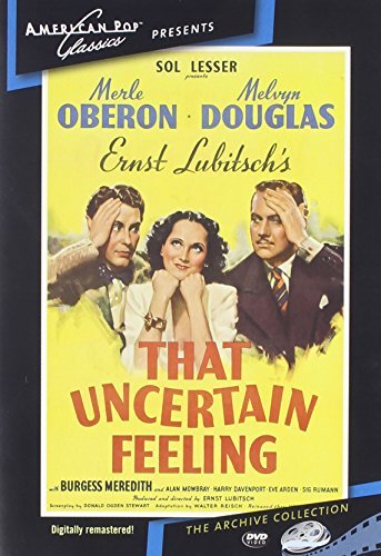 Uncertain Feeling (1941)/Oberson/Douglas/Meredith@MADE ON DEMAND@This Item Is Made On Demand: Could Take 2-3 Weeks For Delivery