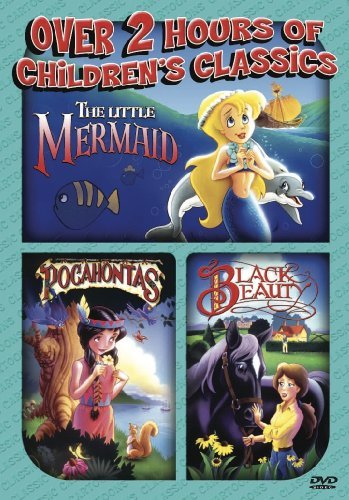 Goodtimes Triple Feature Little Mermaid Pocahantas Blac Clr Nr 3 On 1 