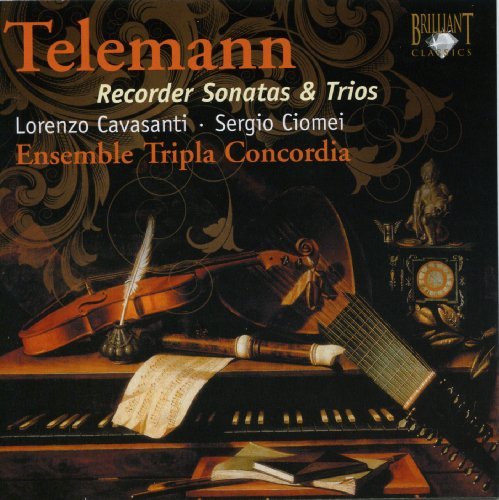 G.P. Telemann/Recorder Sonatas & Trios@Triple Concordia