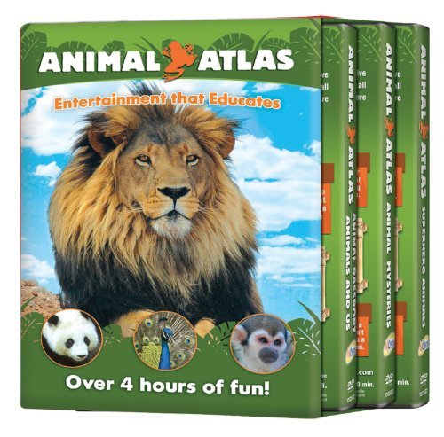 Animal Atlas Gift Set Animal Atlas Gift Set Nr 3 DVD 