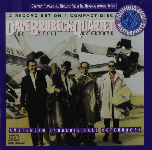 Dave Quartet Brubeck/Great Concerts@Amsterdam/Copenhagen/Carnegie