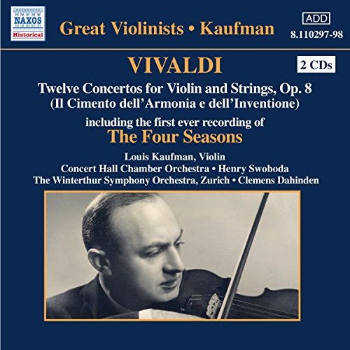 A. Vivaldi Con Vn Four Seasons Kaufman*louis (vn) Various 