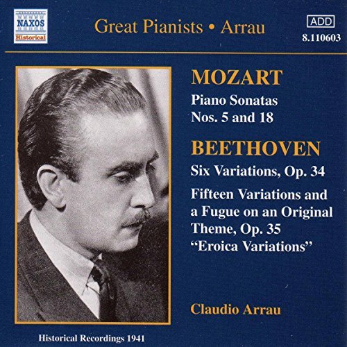 W.A. Mozart/Sons Pno 5/18@Arrau*claudio (Pno)