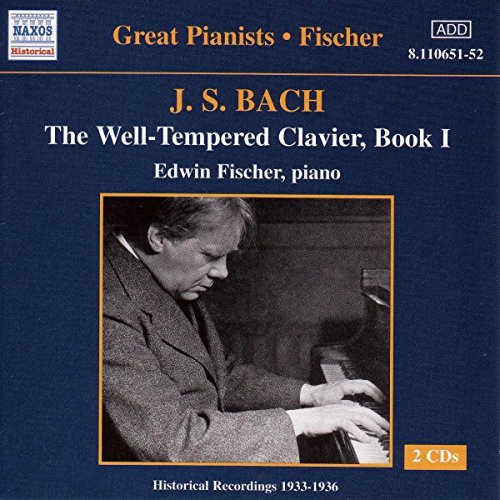 J.S. Bach/Well Tempered Clavier Bk 1@Fischer*edwin (Pno)