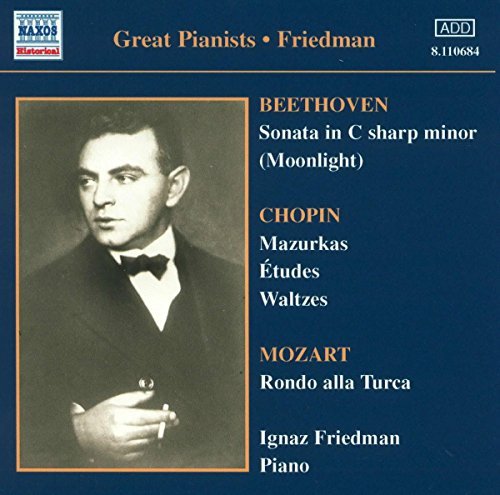 Ignaz Friedman/Great Pianists-Vol. 1 Comp Rec@Friedman (Pno)