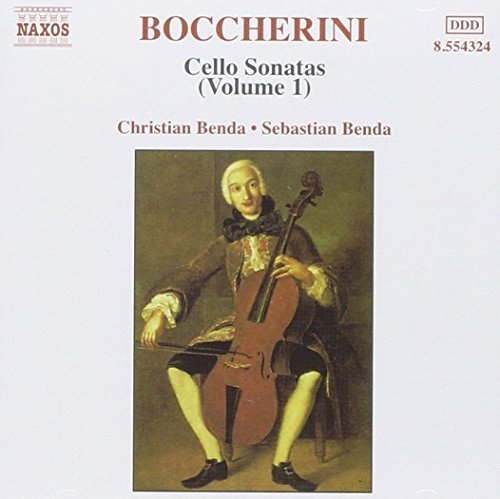 L. Boccherini/Cello Sonatas Vol. 1@Benda*c. (Vc)/Benda*s. (Ftpno