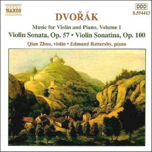 Antonin Dvorák/Music For Violin & Piano Vol.@Zhou (Vn)/Battersby (Pno)