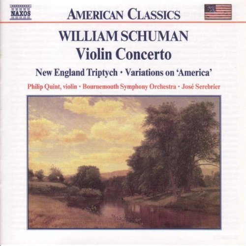 Schuman/Ives/Con Vn/New England Tryptich/Va@Quint*philip (Vn)@Serebrier/Bournemouth So