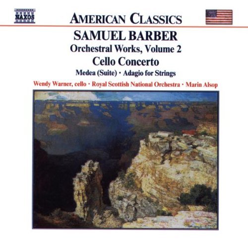 S. Barber/Cello Concerto/Medea@Warner*wendy (Vc)@Alsop/Royal Scottish Natl Orch