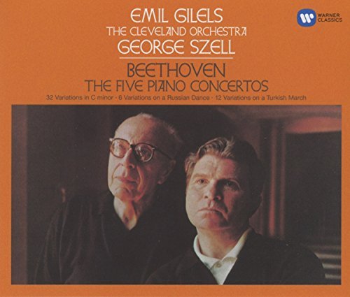 Emil Gilels/Beethoven: Piano Concertos 1-5@3CD